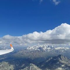 Verortung via Georeferenzierung der Kamera: Aufgenommen in der Nähe von Albula, Schweiz in 4300 Meter